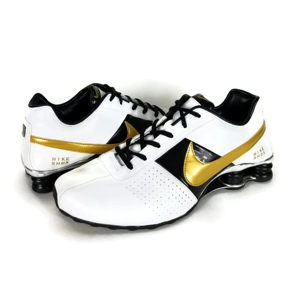 Nike Other - NIKE SHOX NZ Men's Leather Running Shoes Size 12